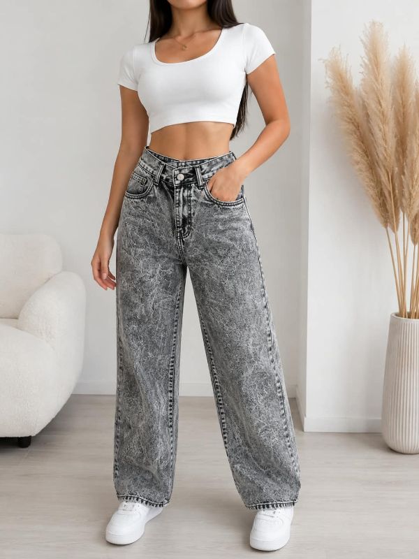 Straight jeans