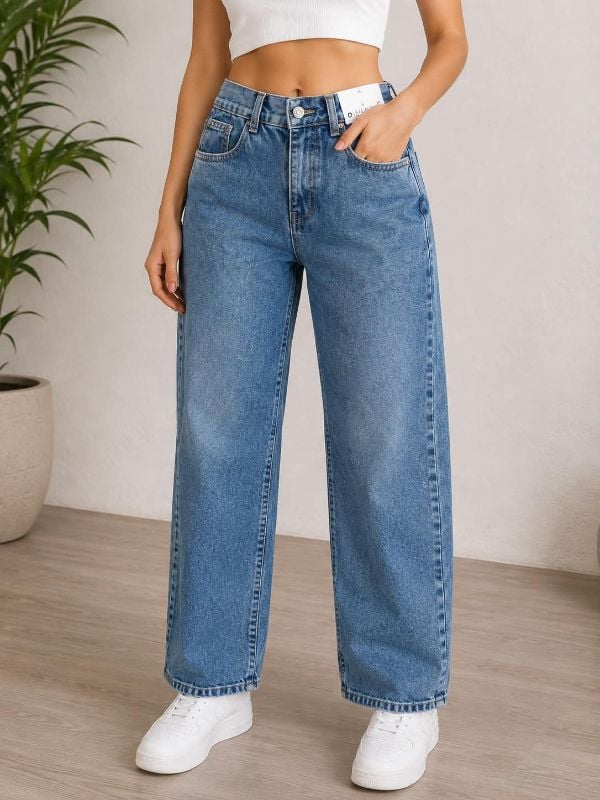 Straight jeans