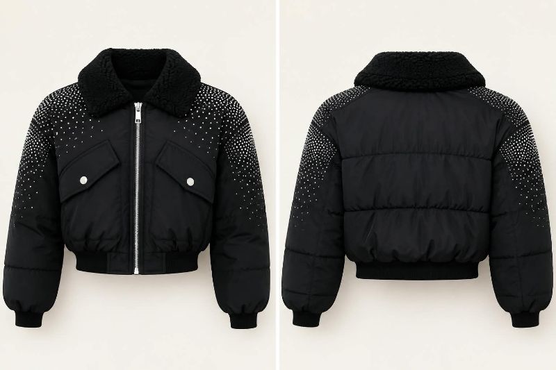 Chaqueta Brillos