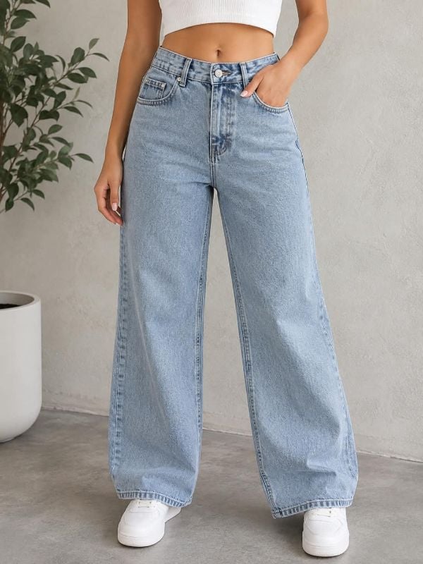 Straight jeans