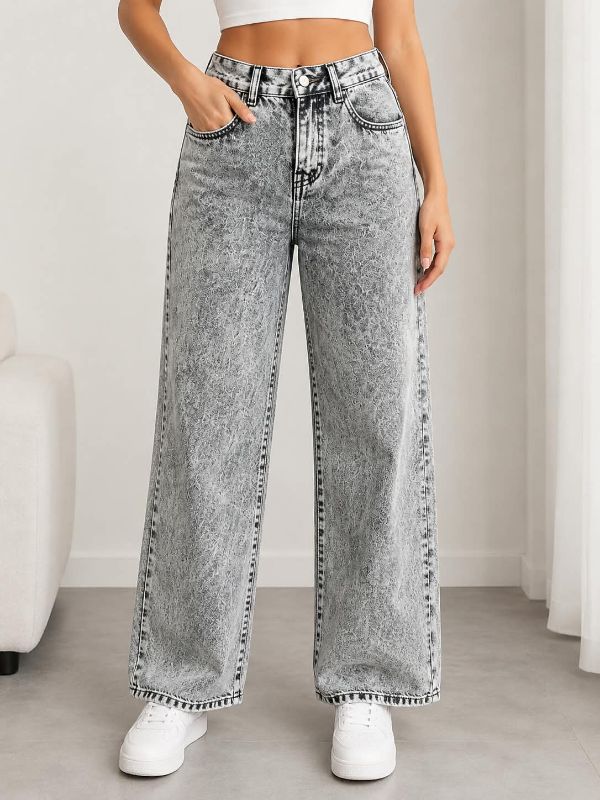 Straight jeans