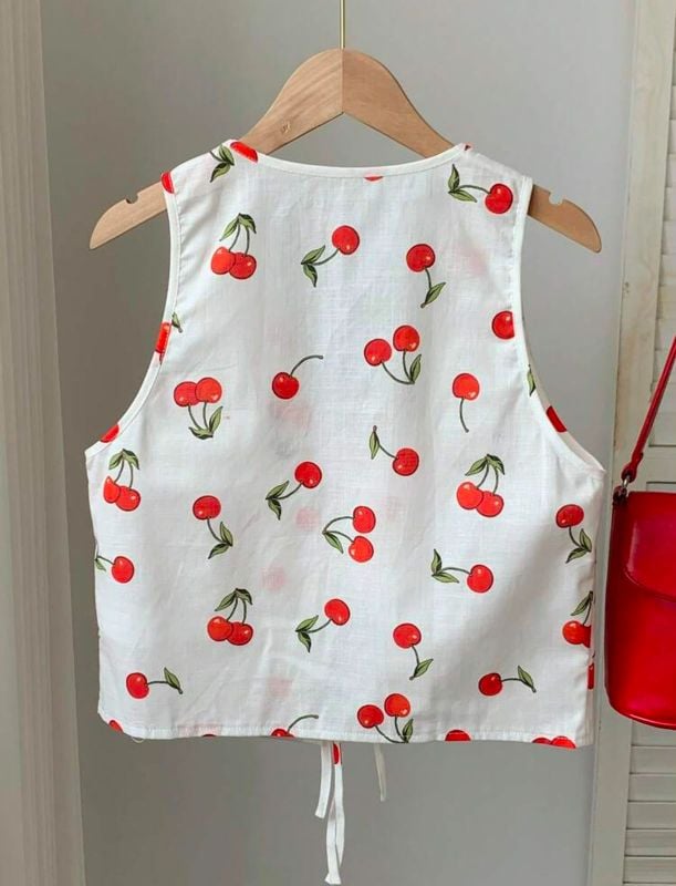 Blusa Diseño Cerezas