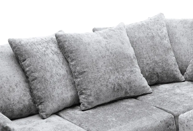 Chenille U-Shape Sofa