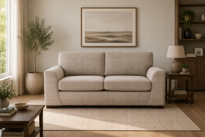 Orka 3 Seater Sofa (Beige)