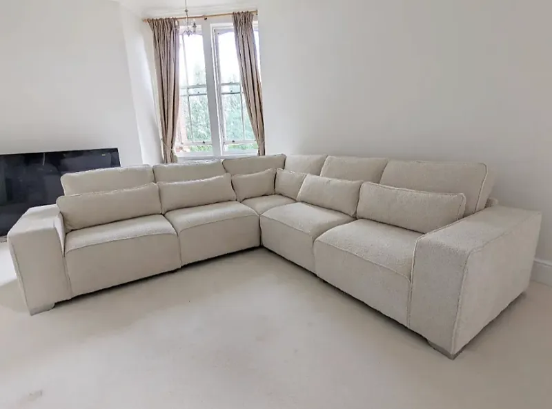 Sloane Teddy Boucle Modular Sofa Contemporary Design Custom Configurations