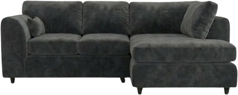 Dylan Right Hand Facing Couch for Living Room (Dark Grey)