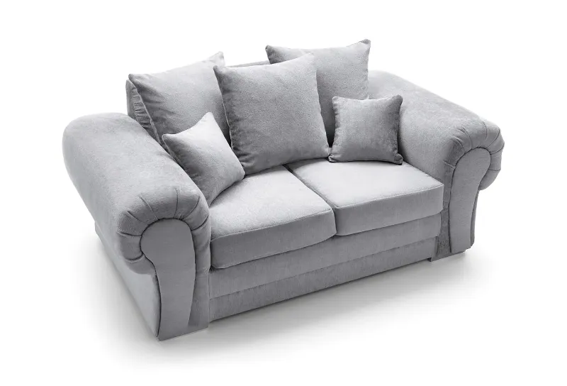 VERONA CRUSHED CHENILLE 2 SEATER SOFA