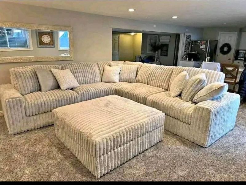 ✨ Stupendous Sectional 2C2 5-Seater Corner Sofa & Armchair Set ✨