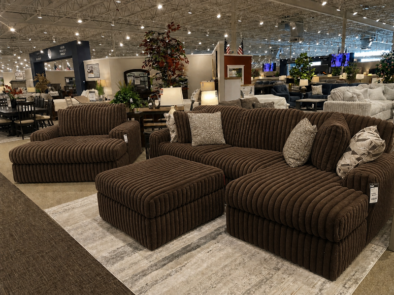✨ Stupendous Sectional L-Shape 4 Seater Corner Sofa & Armchair Set ✨