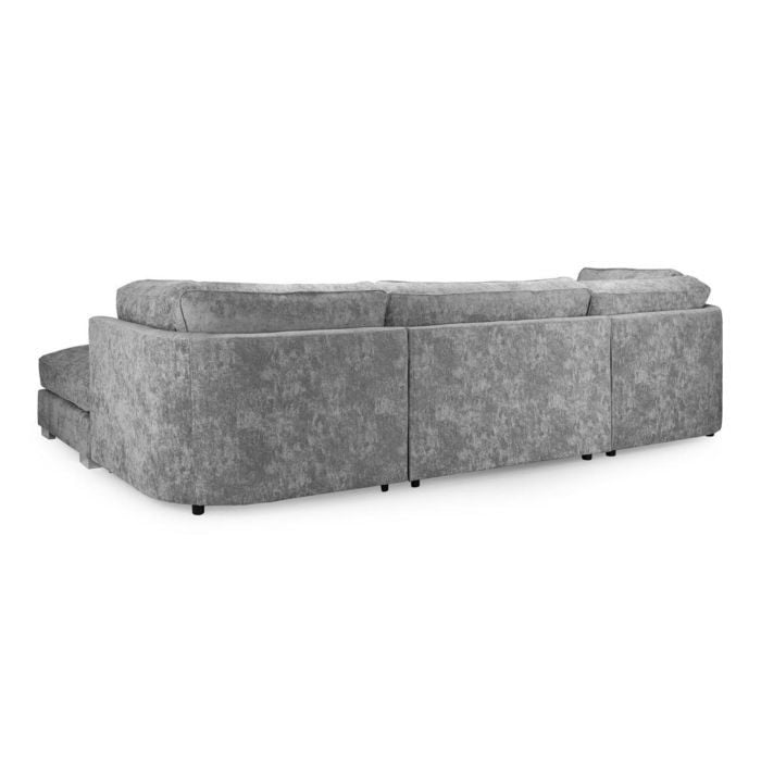 Bishop Platinum U Shape Full Back Sofa – Luxury Large Corner Suite with Firm Support