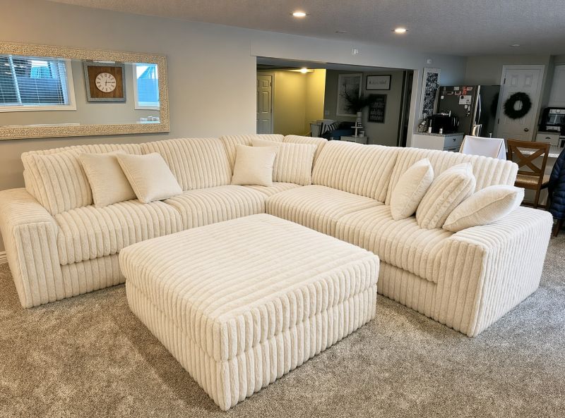 ✨ Stupendous Sectional 2C2 5-Seater Corner Sofa & Armchair Set ✨