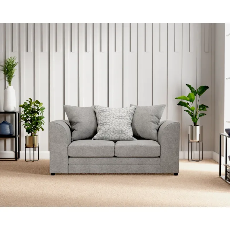 2 Seater Sofa (Light Grey)