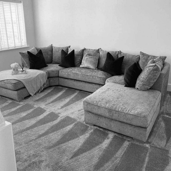 Bishop U Shape Scatter Back Sofa – Spacious, Stylish & Made to Order