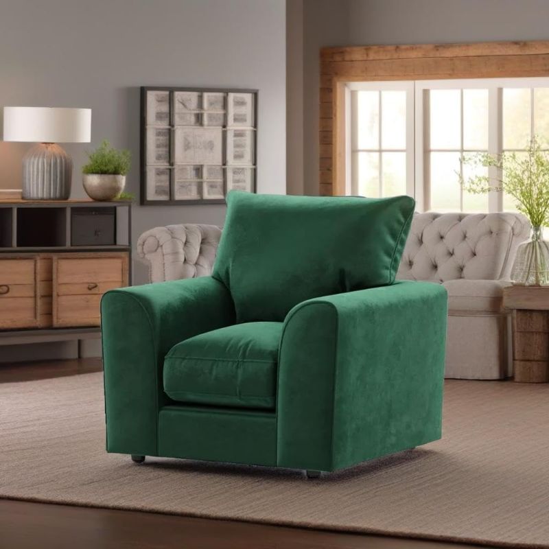 Green Armchair for Sale – Stylish, Comfortable & Perfect for Any Living Space