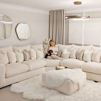 Stupeldous Sectional Sofa 2c2 Large corner sofa