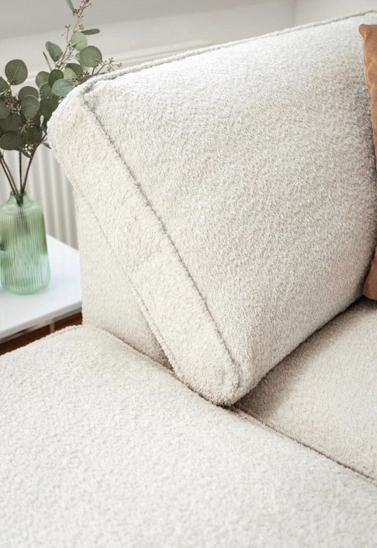 Savoy U Shape Corner Sofa – Full Back Cushions, Modular Large Fabric Suite