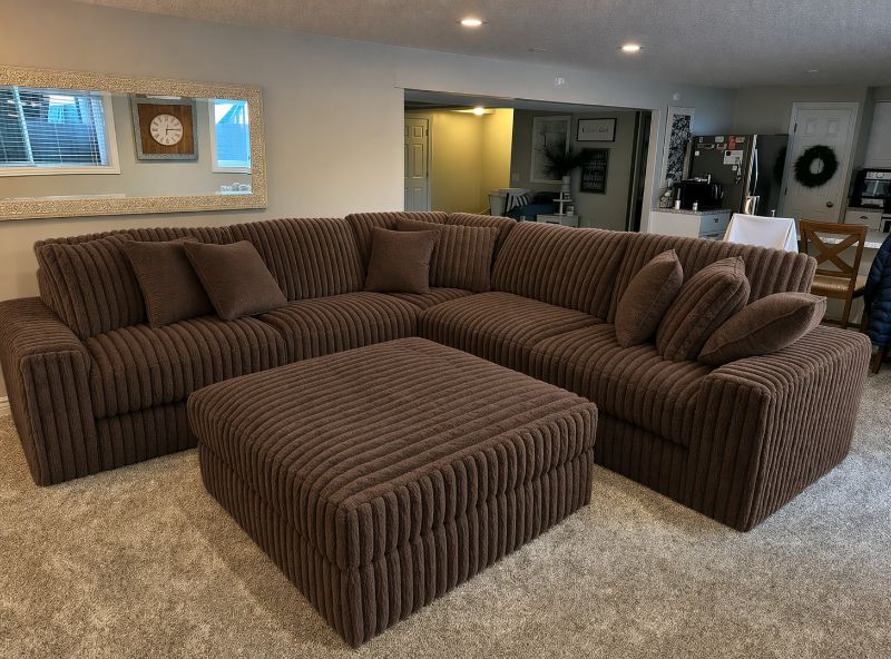 ✨ Stupendous Sectional 2C2 5-Seater Corner Sofa & Armchair Set ✨