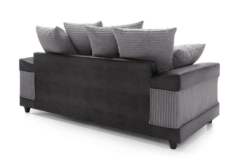 Dyno 3 Seater Sofa - Black