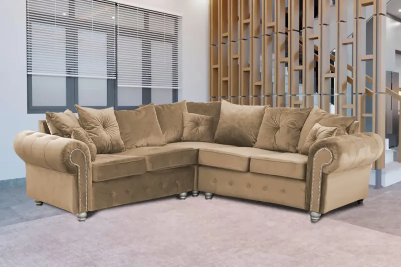 Ashwin Corner Sofa Beige