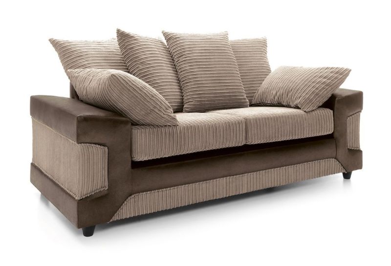 Dyno 3 Seater Sofa - Brown