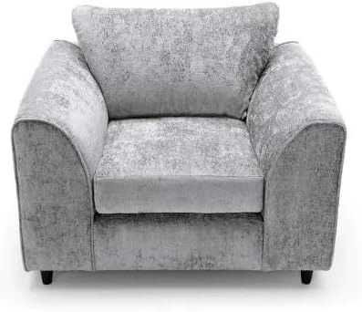 Alaska Grey Armchair – Modern, Comfortable & Stylish Accent Chair for Any Living Space