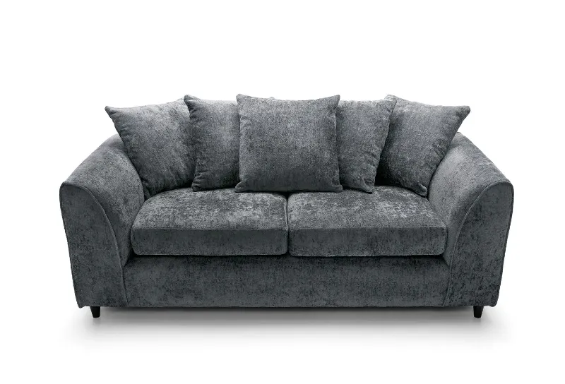Alaska Modern Grey 3 Seater Couch