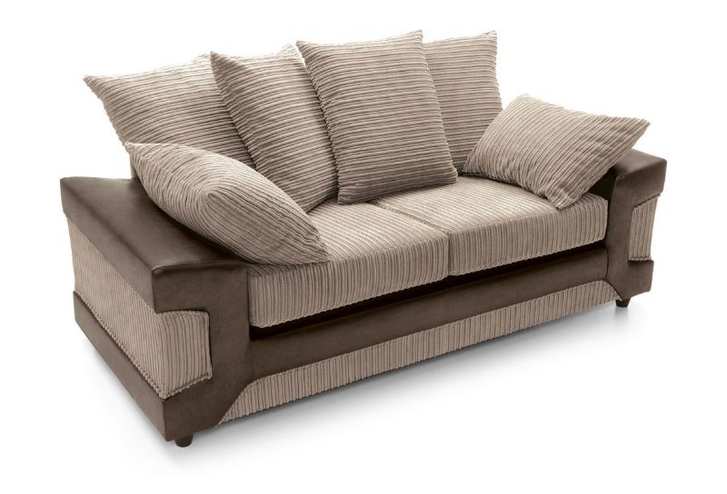 Dyno 3 Seater Sofa - Brown