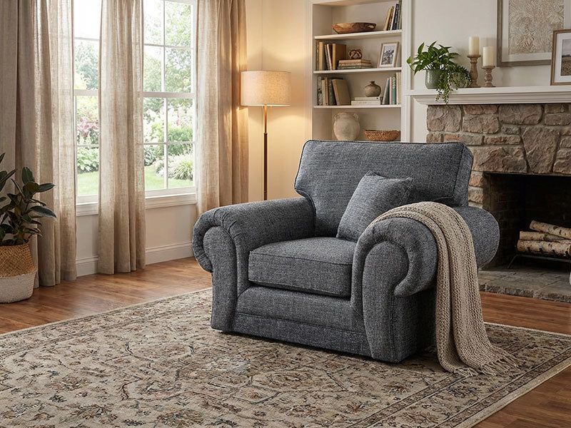 NEWTON ARMCHAIR GREY