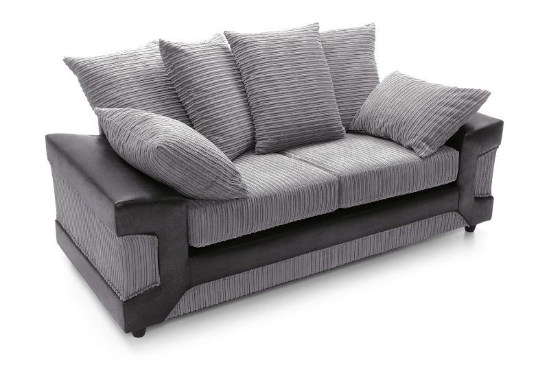 Dyno 3 Seater Sofa - Black