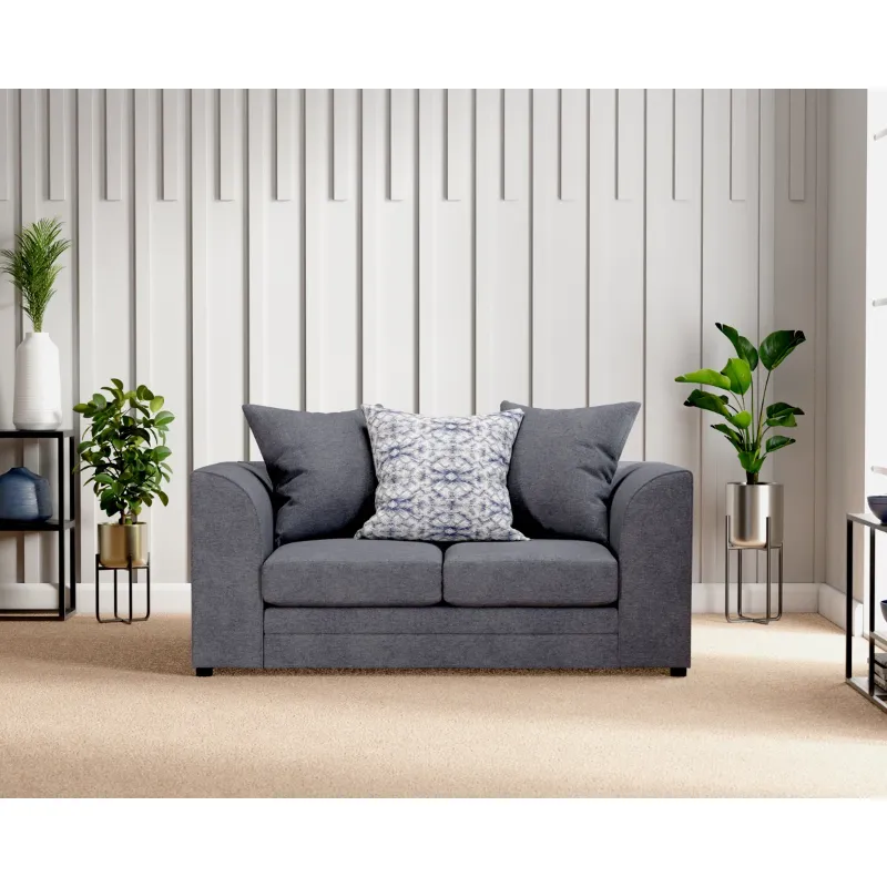 2 Seater Sofa (Dark Grey)