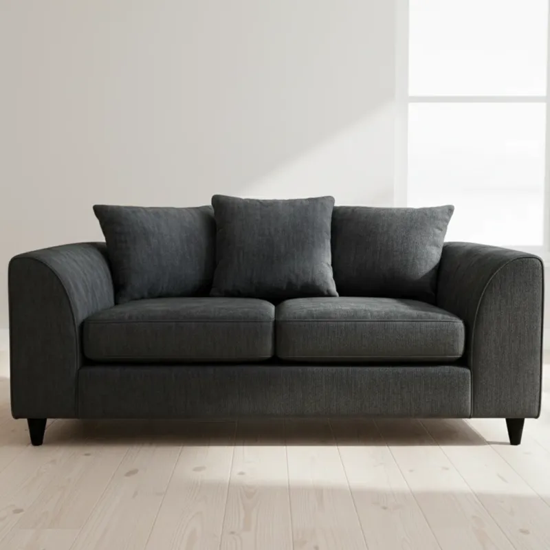 2 Seater Scatter Back Alaska (Grey)