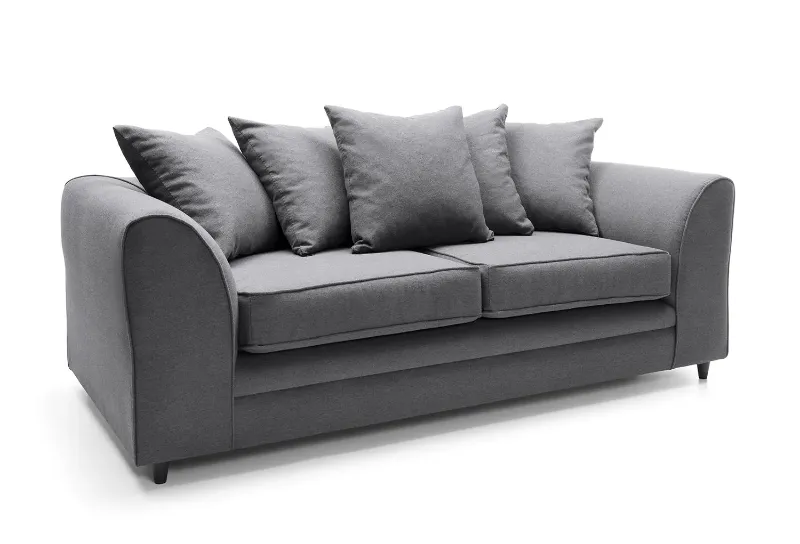 Darcy 3 Seater Sofa (Dark Grey)