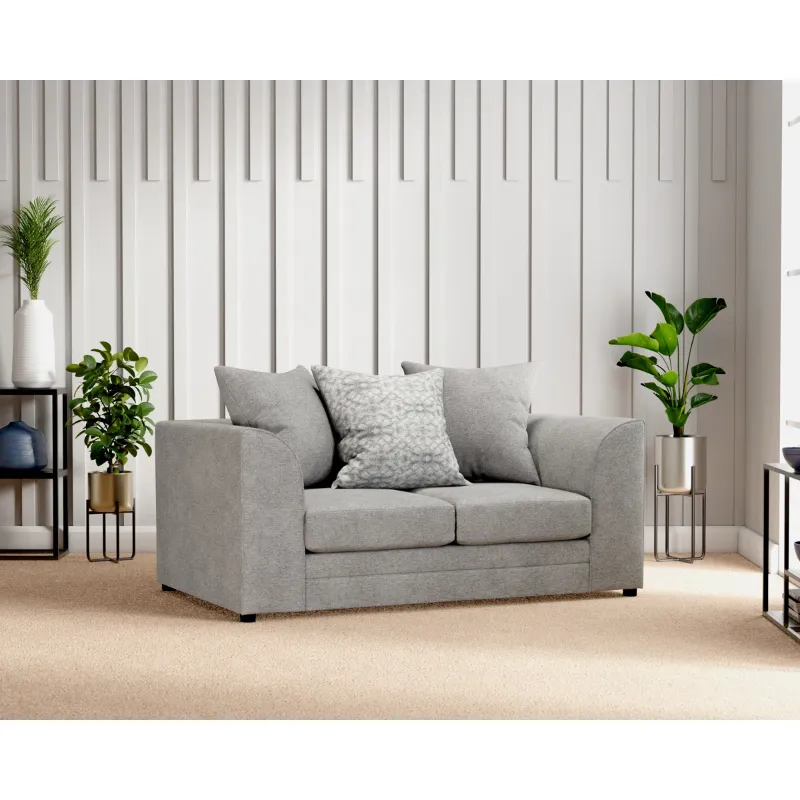 2 Seater Sofa (Light Grey)