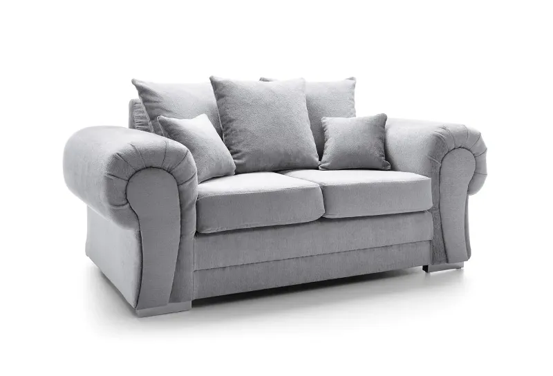VERONA CRUSHED CHENILLE 2 SEATER SOFA