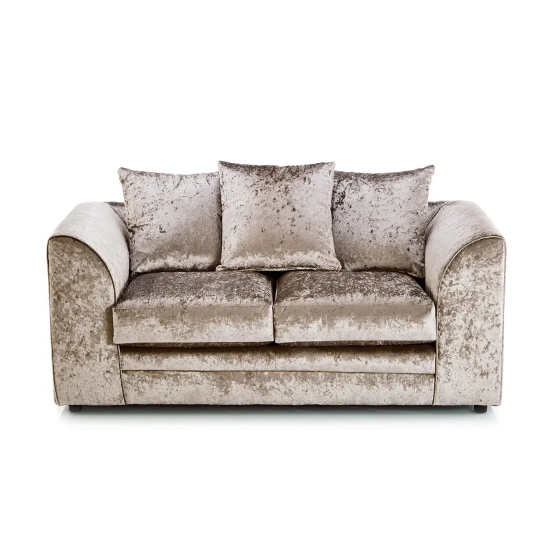 2 Seater Velvet Loveseat (Mink)
