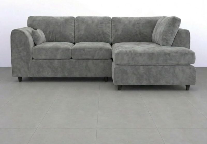 Dylan Right Hand Facing Couch for Living Room (Light Grey)