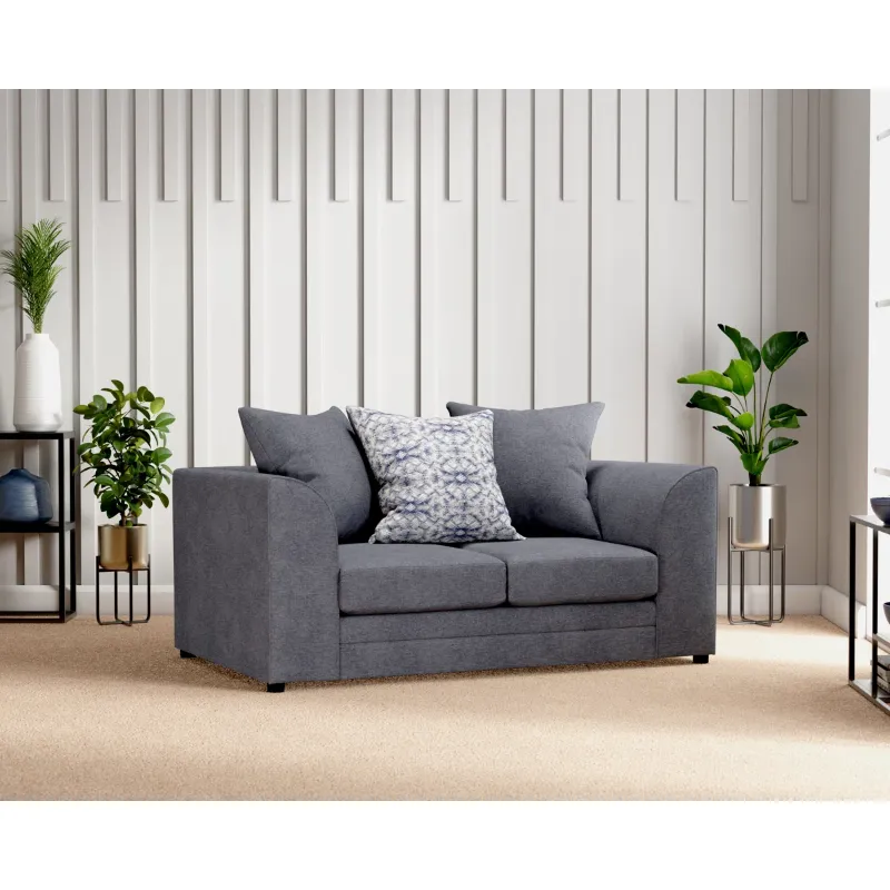 2 Seater Sofa (Dark Grey)