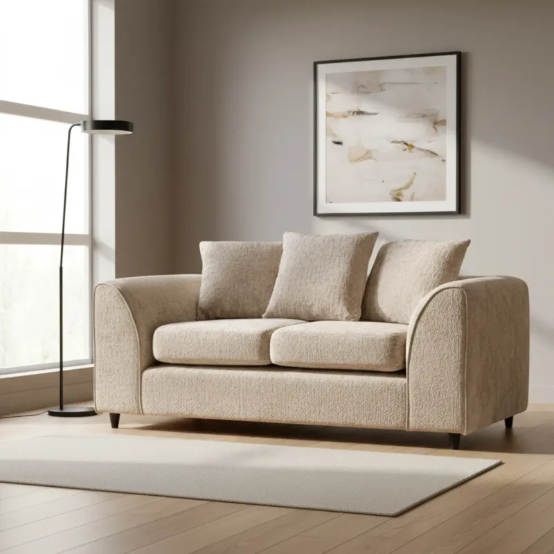 2 Seater Scatter Back Alaska (Beige)