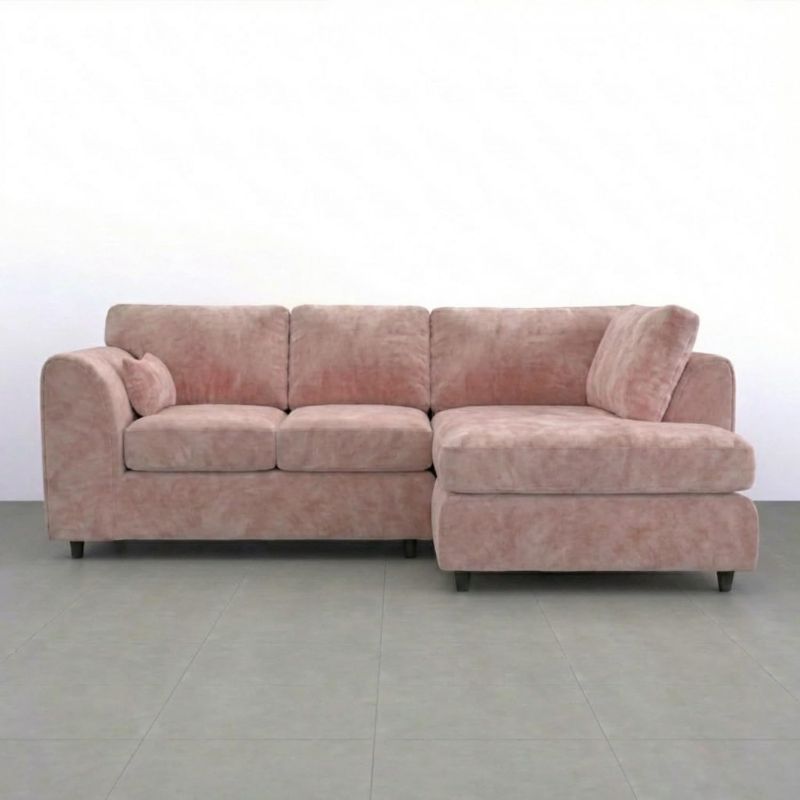Dylan Right Hand Facing Couch for Living Room (Pink)