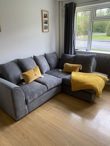 ✨ Grey Chelsea L-Shape 4 Seater Corner Sofa ✨