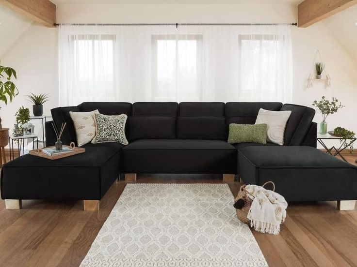 Sloane U-Shape Sofa – Luxury Comfort with Modern Elegance