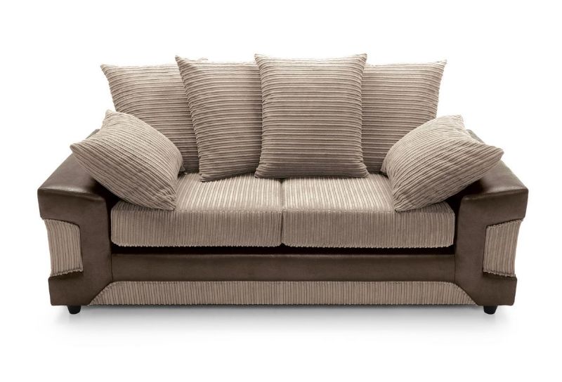 Dyno 3 Seater Sofa - Brown