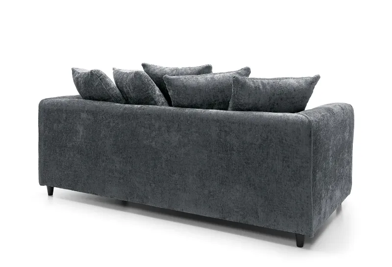 Alaska Modern Grey 3 Seater Couch