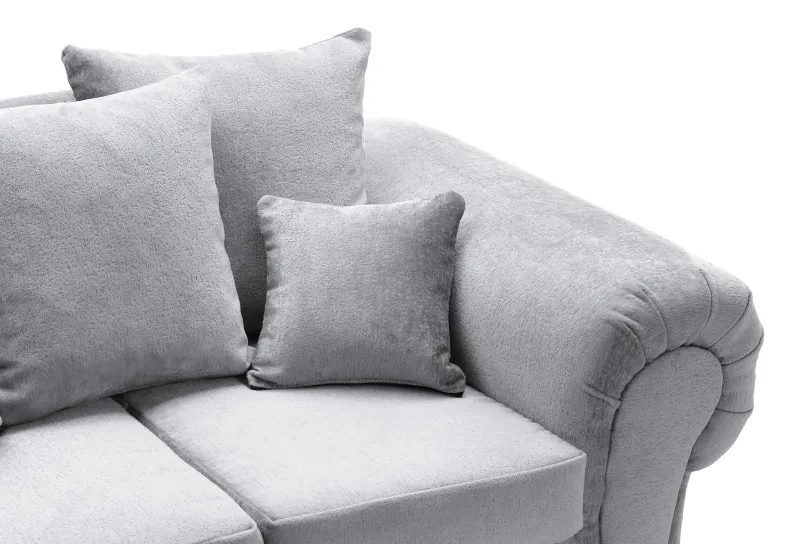 VERONA CRUSHED CHENILLE 2 SEATER SOFA