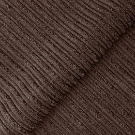 Right Hand Chaise Lounge | Scatter Back Cushions | Deep Foam Seats for Living Room (Brwon, Right Hand Corner)