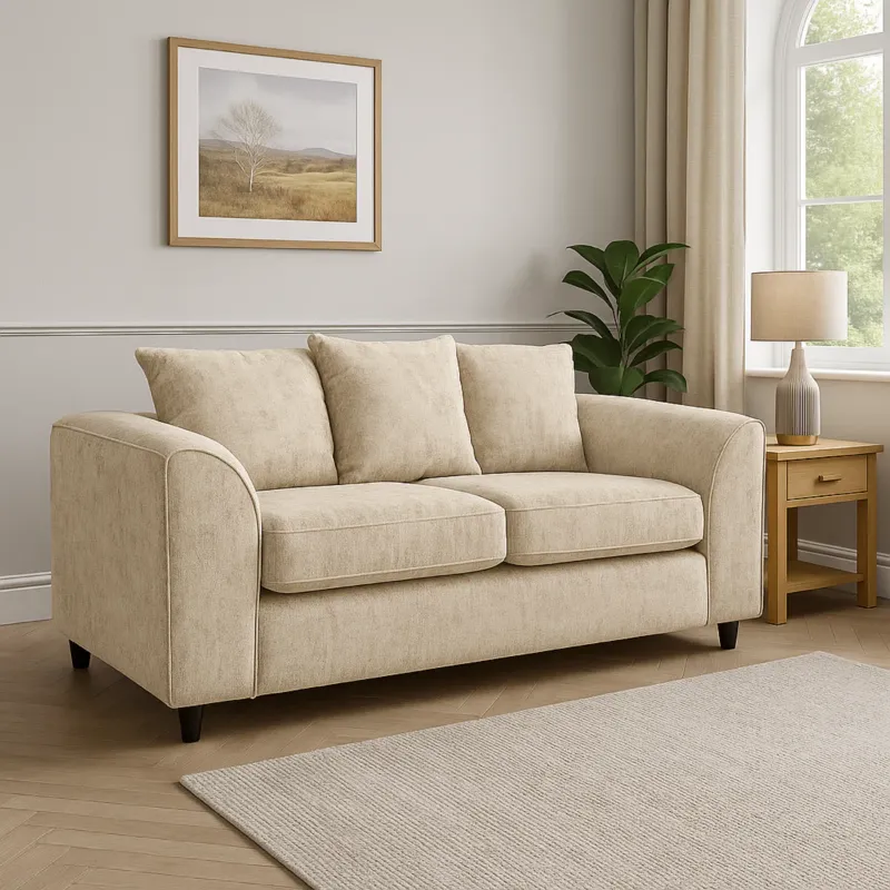 2 Seater Scatter Back Alaska (Beige)