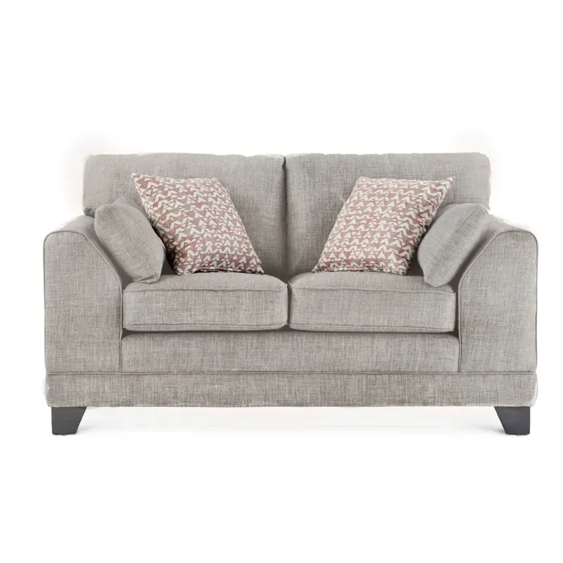 Dylan Barcelona 2 seater high Back sofa (Light Grey)