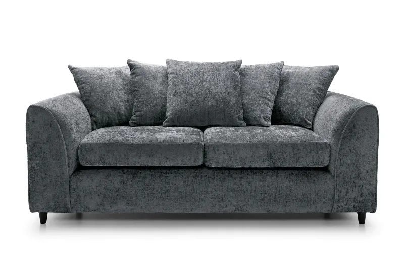Alaska Modern Grey 3 Seater Couch