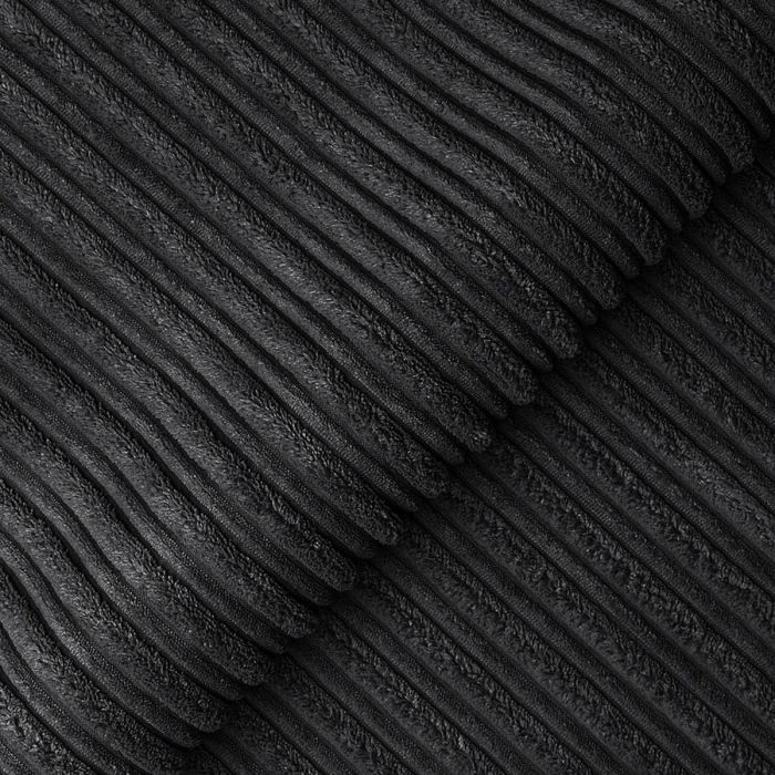 Jumbo Cord 2 Seater Scatterback Sofa - Black