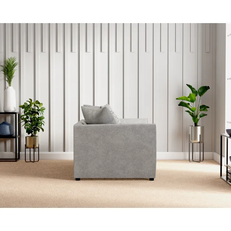 2 Seater Sofa (Light Grey)